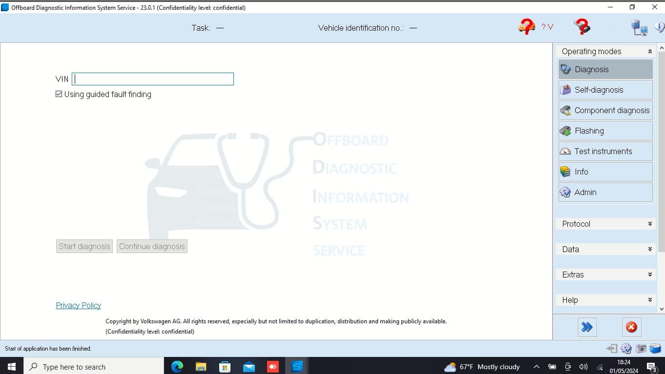 ODIS S (Service) - The Complete Diagnostic Tool for VW & Audi - View 5